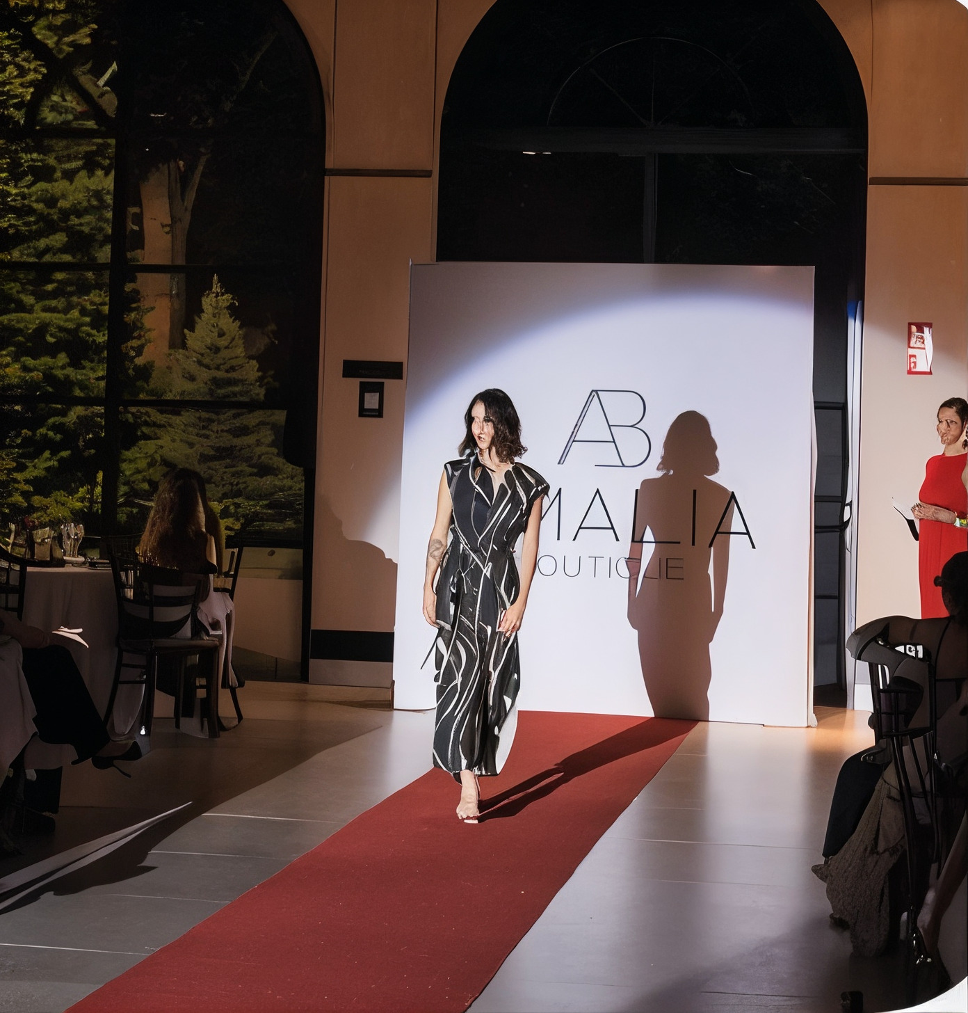Evento corporativo com desfile de moda no Espaço Casarão